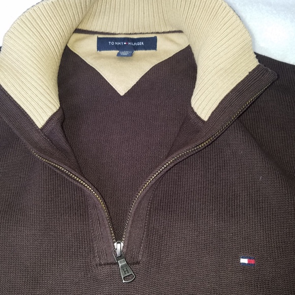 Tommy Hilfiger Other - Tommy Hilfiger Zippered Neck Sweater XXL